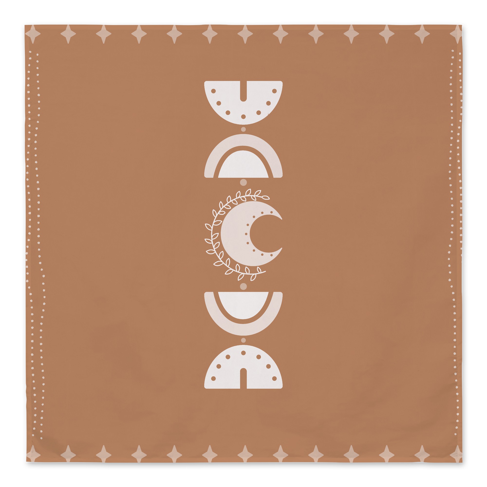Moon Stars Neutral  Textiles