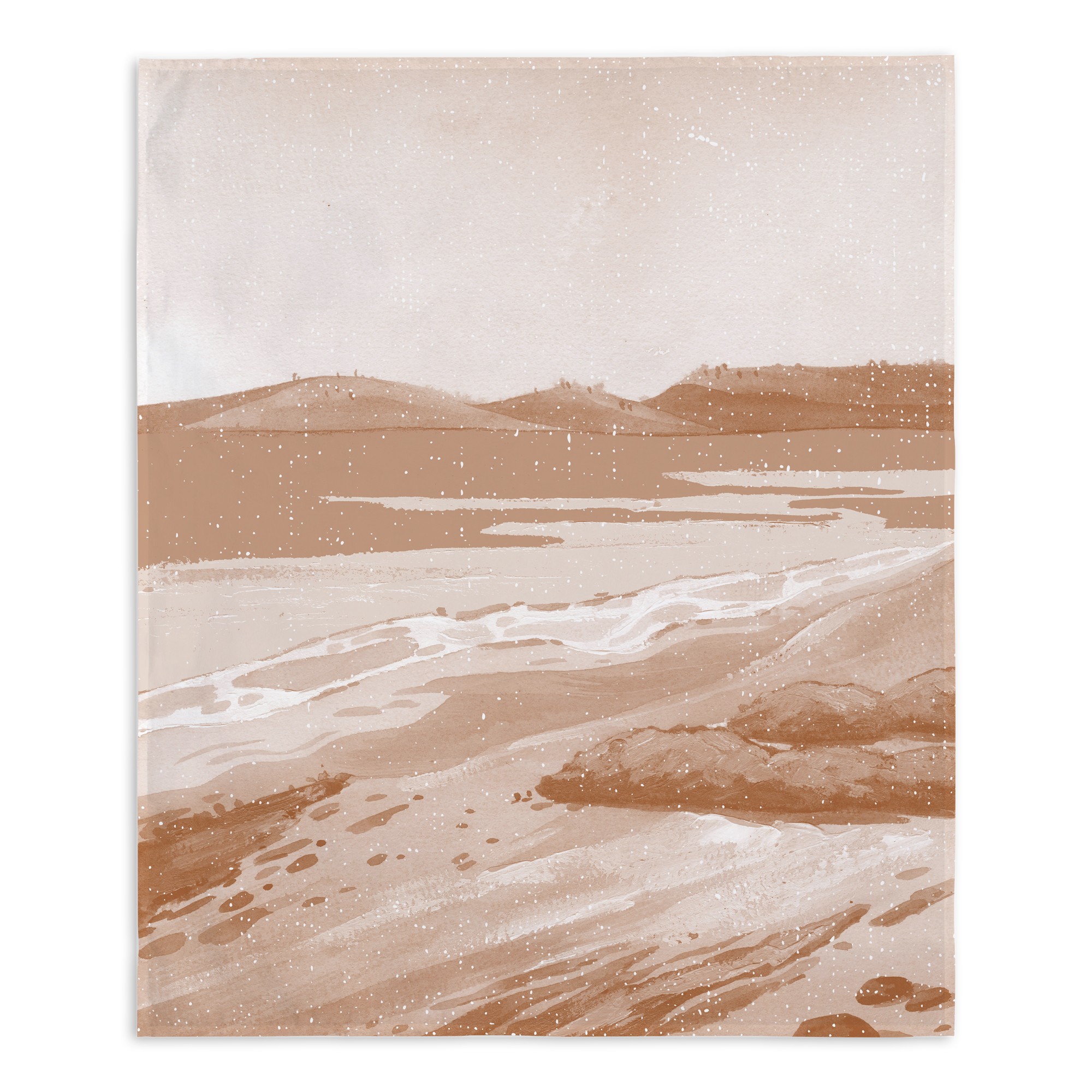 Coastal Beach 10 50x60 Tapestry