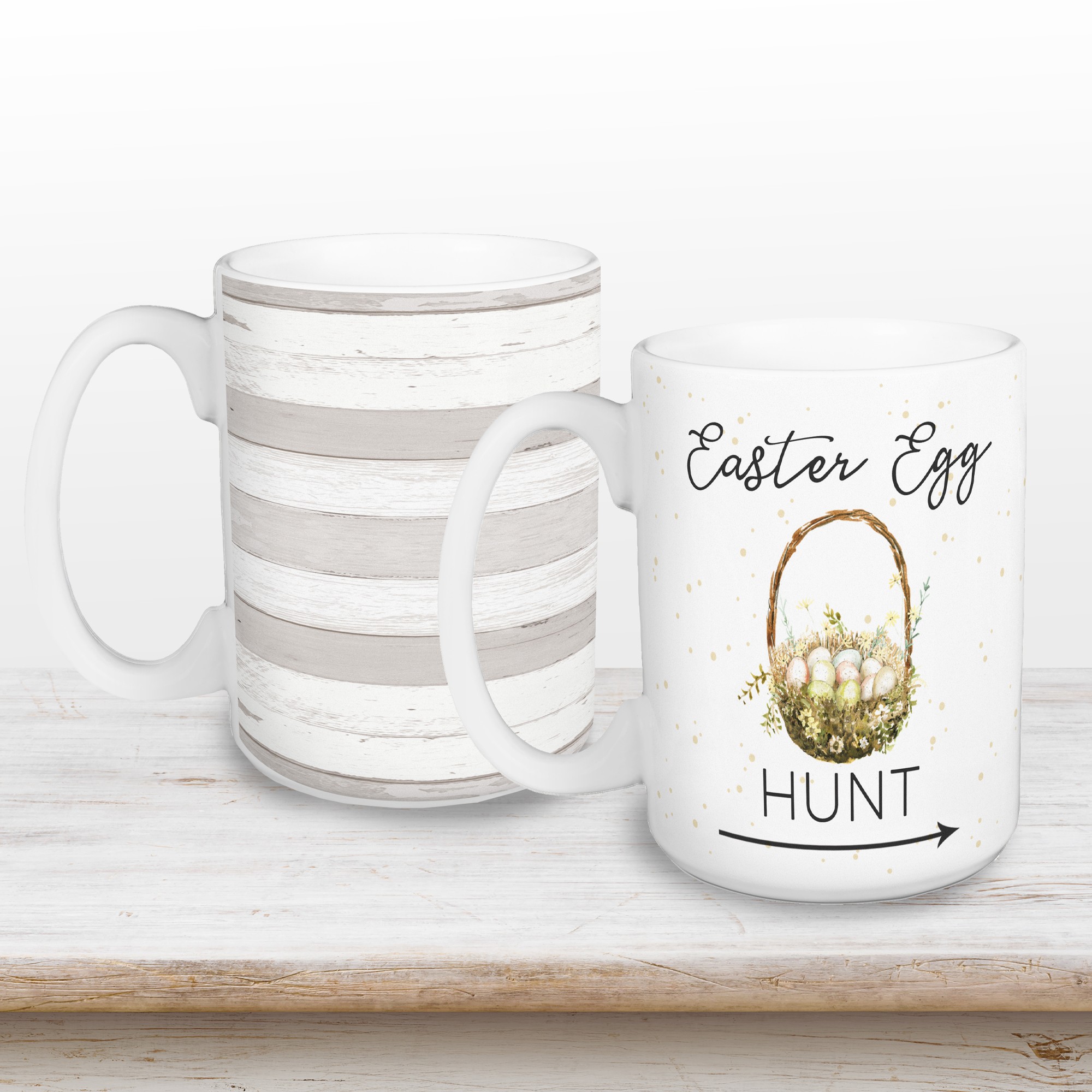 Easter Egg Huny Mug Set  Drinkware Set