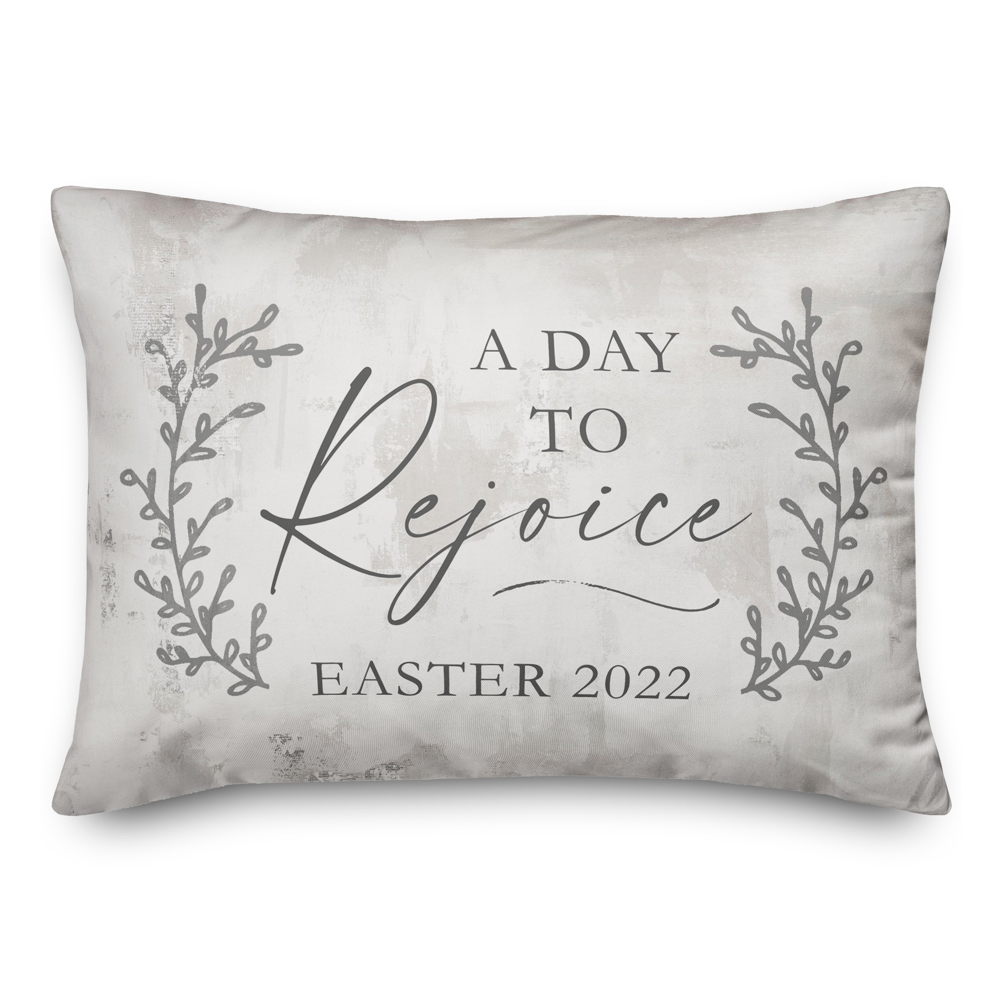 Day To Rejoice Easter Personalized 14x20 Indoor / Outdoor Pillow