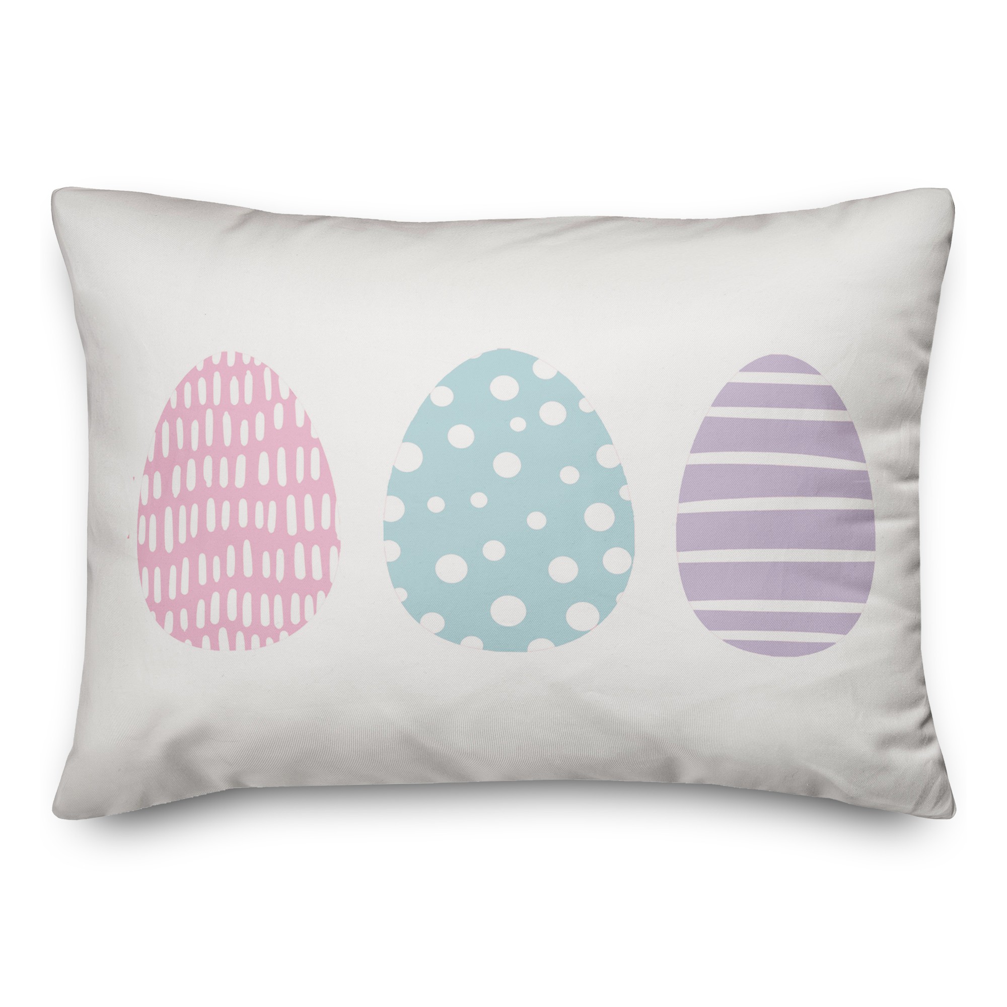 Tri Eggs 3 14x20 Indoor / Outdoor Pillow