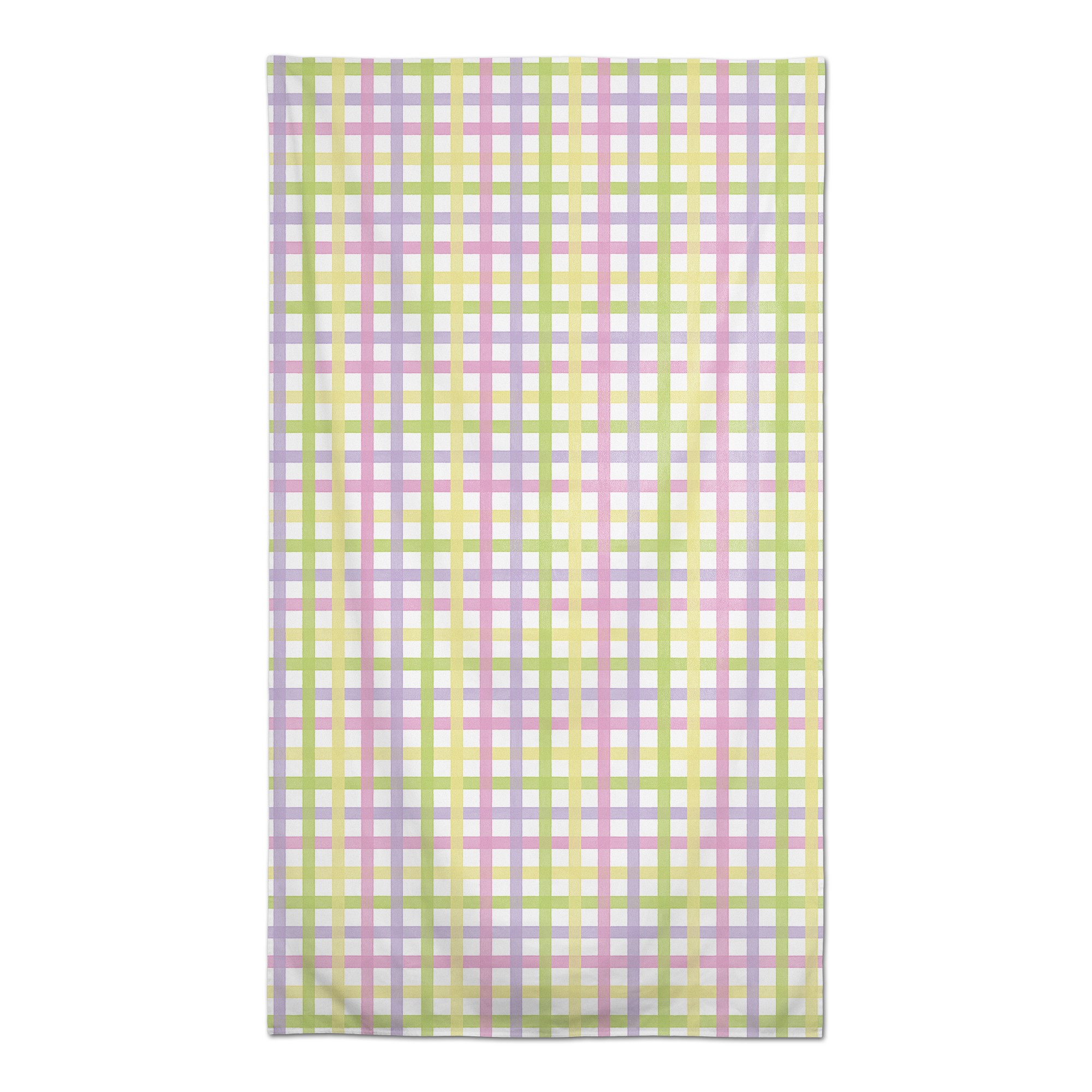Pastel Plaid 2 58x102 Tablecloth