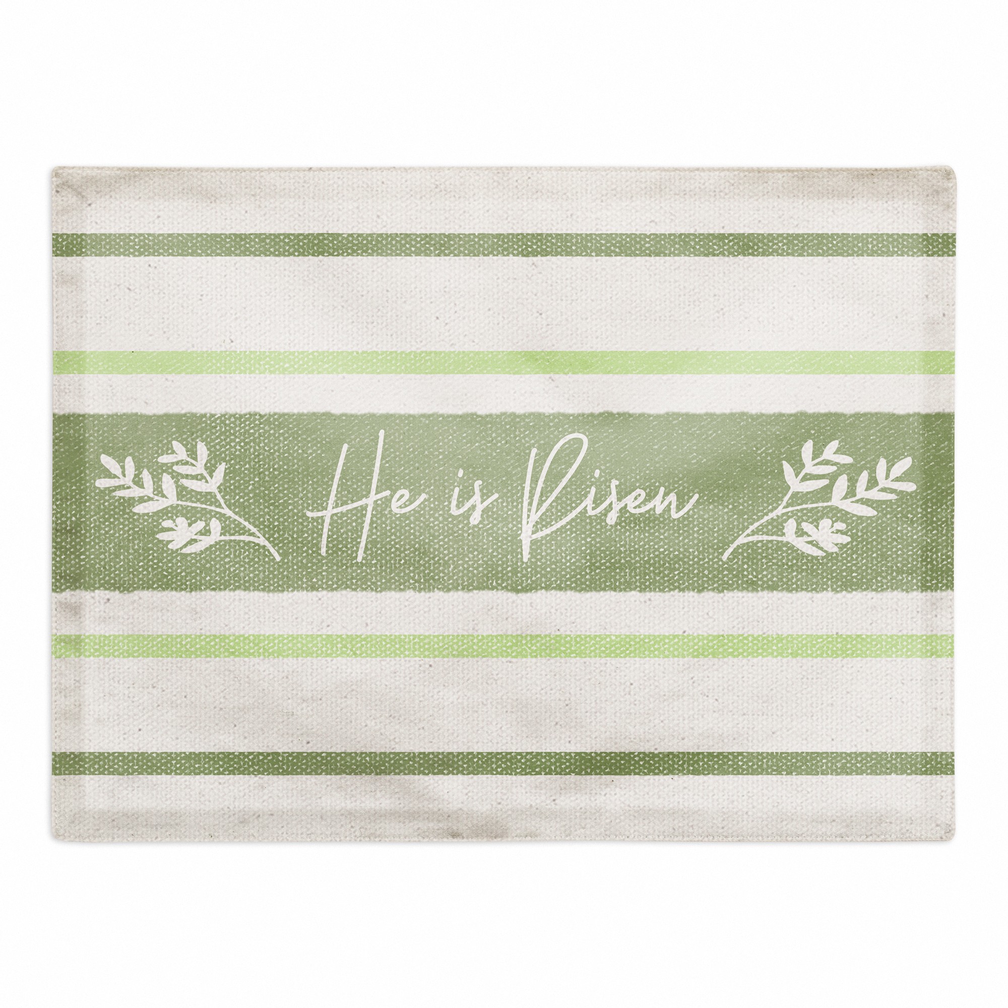He Is Risen Placemant 18x14 Cotton Twill Placemat