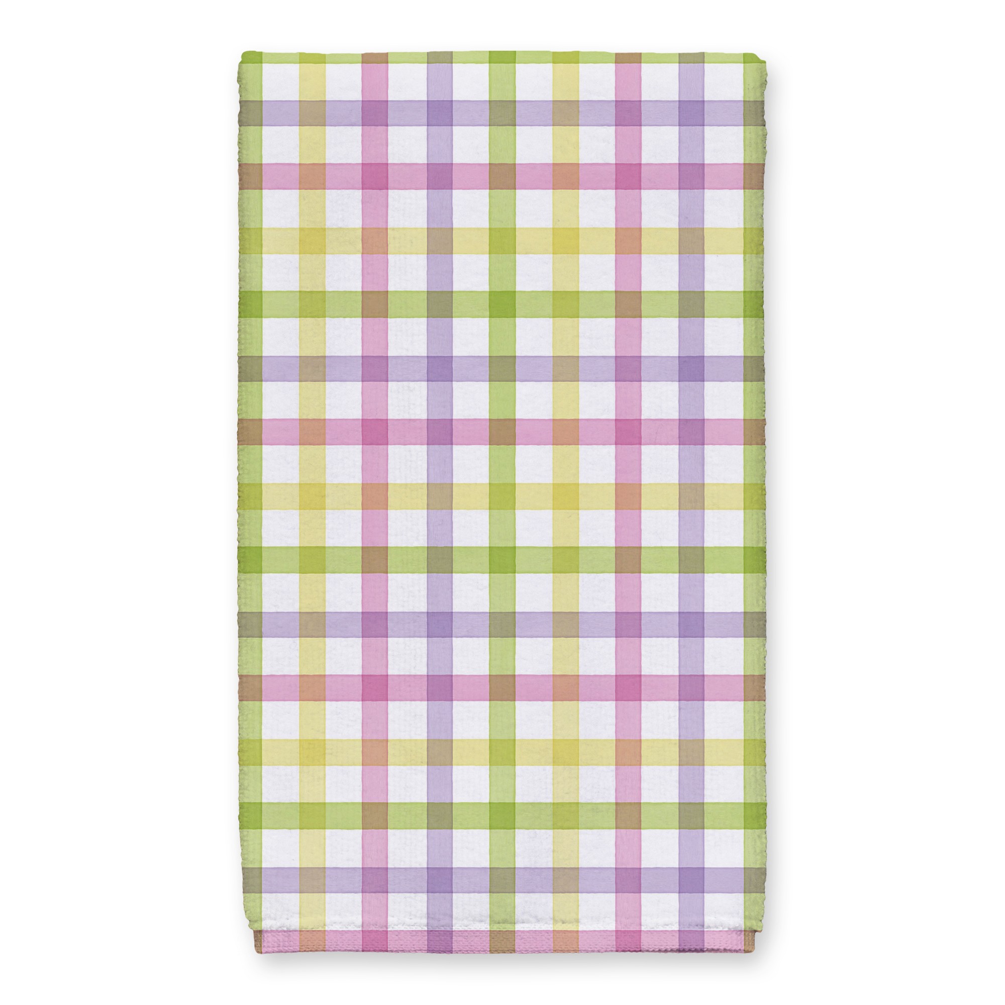 Pastel Plaid Towel 1 16x25 Towel
