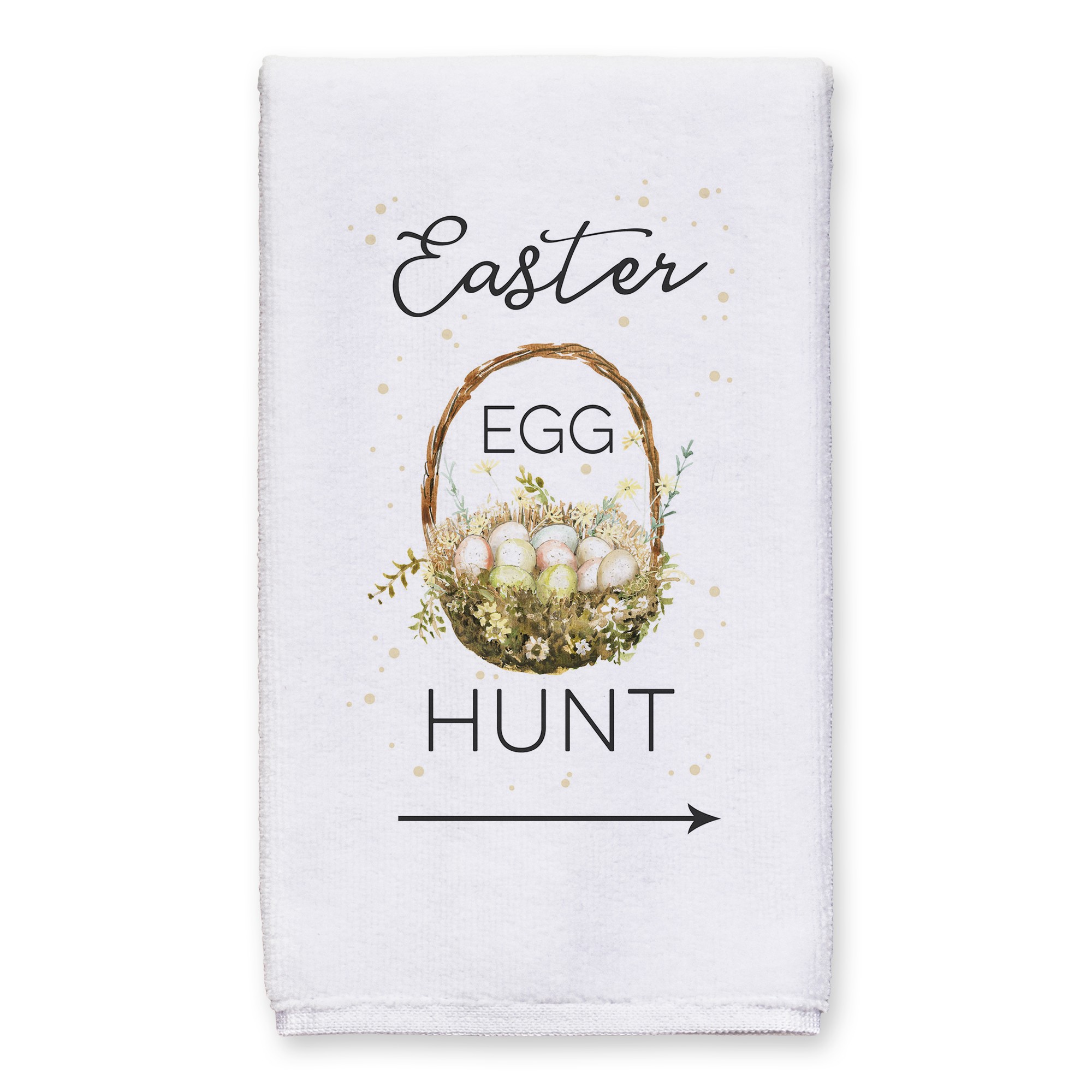 Easter Egg Hunt Basket 16x25 Towel
