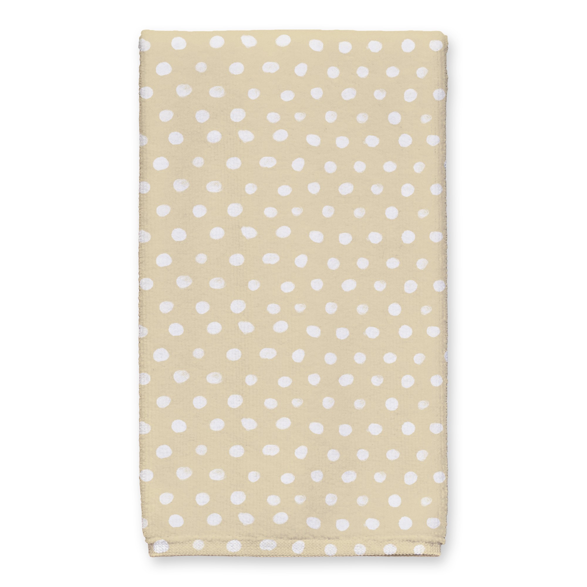 Yellow With Dots Towel 16x25 Towel
