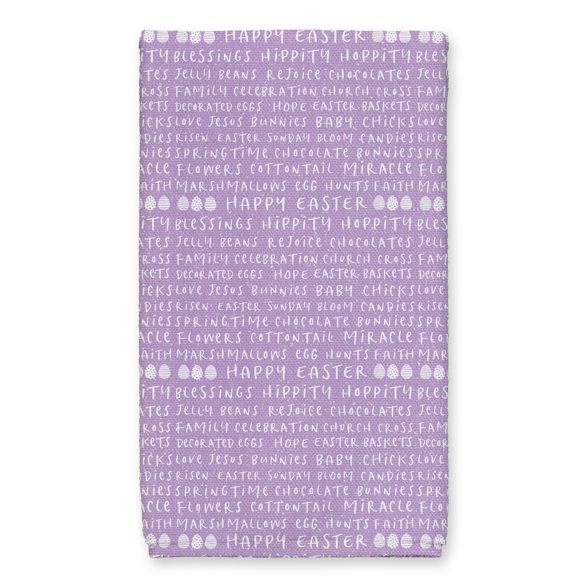 Easter Stuff Purples Towel 1 16x25 Towel