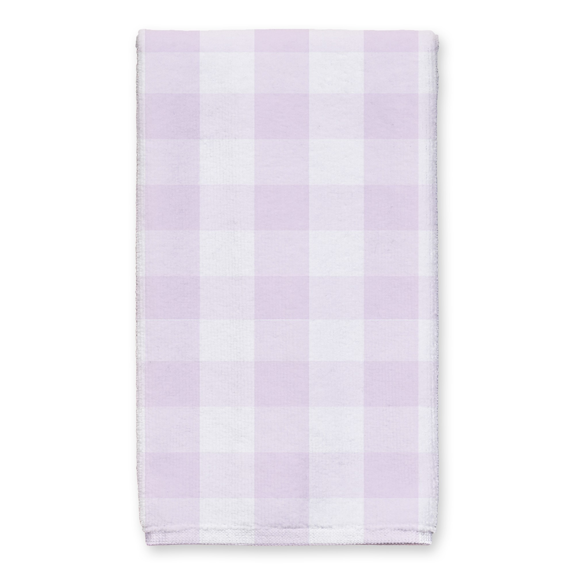 Light Purple Gingham Towel 16x25 Towel