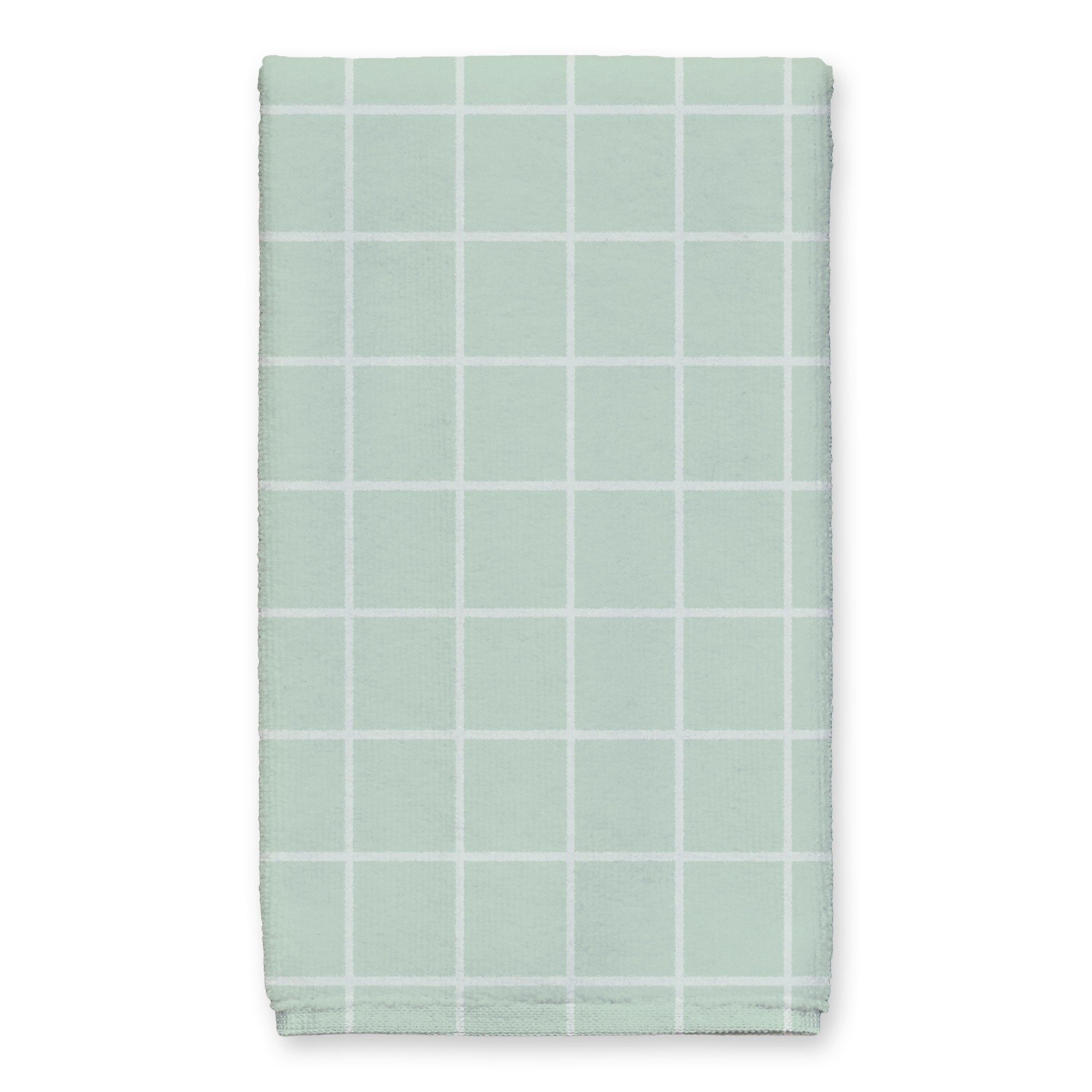 Light Green Grid Towel 16x25 Towel
