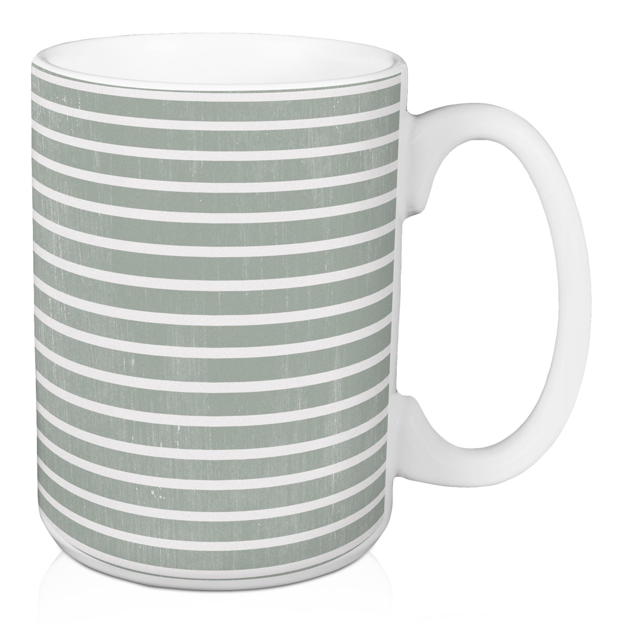 White Stripes On Safe Mug 15 oz Mug