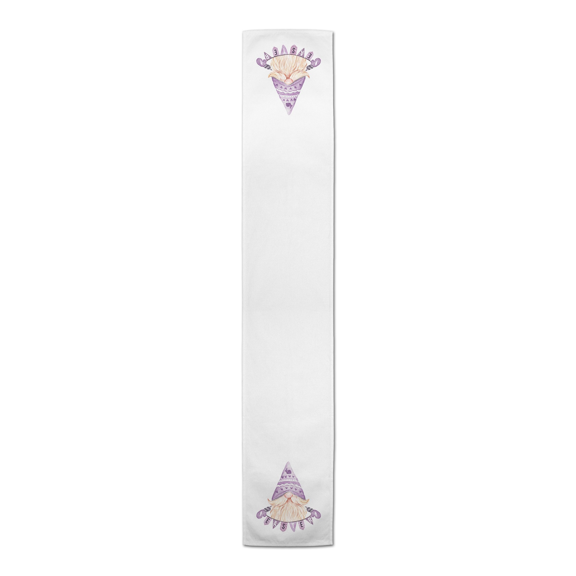 Easter Gnome Banner Runner 2 16x90 Cotton Twill Runner