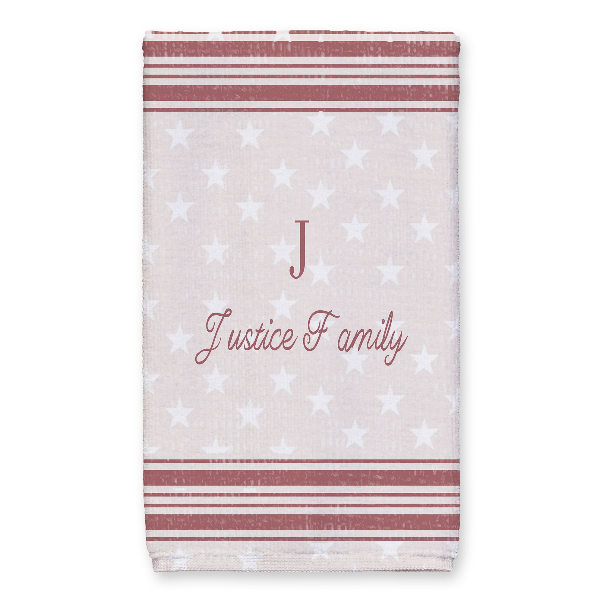 Stars and Stripes Personalized 16x25 Towel