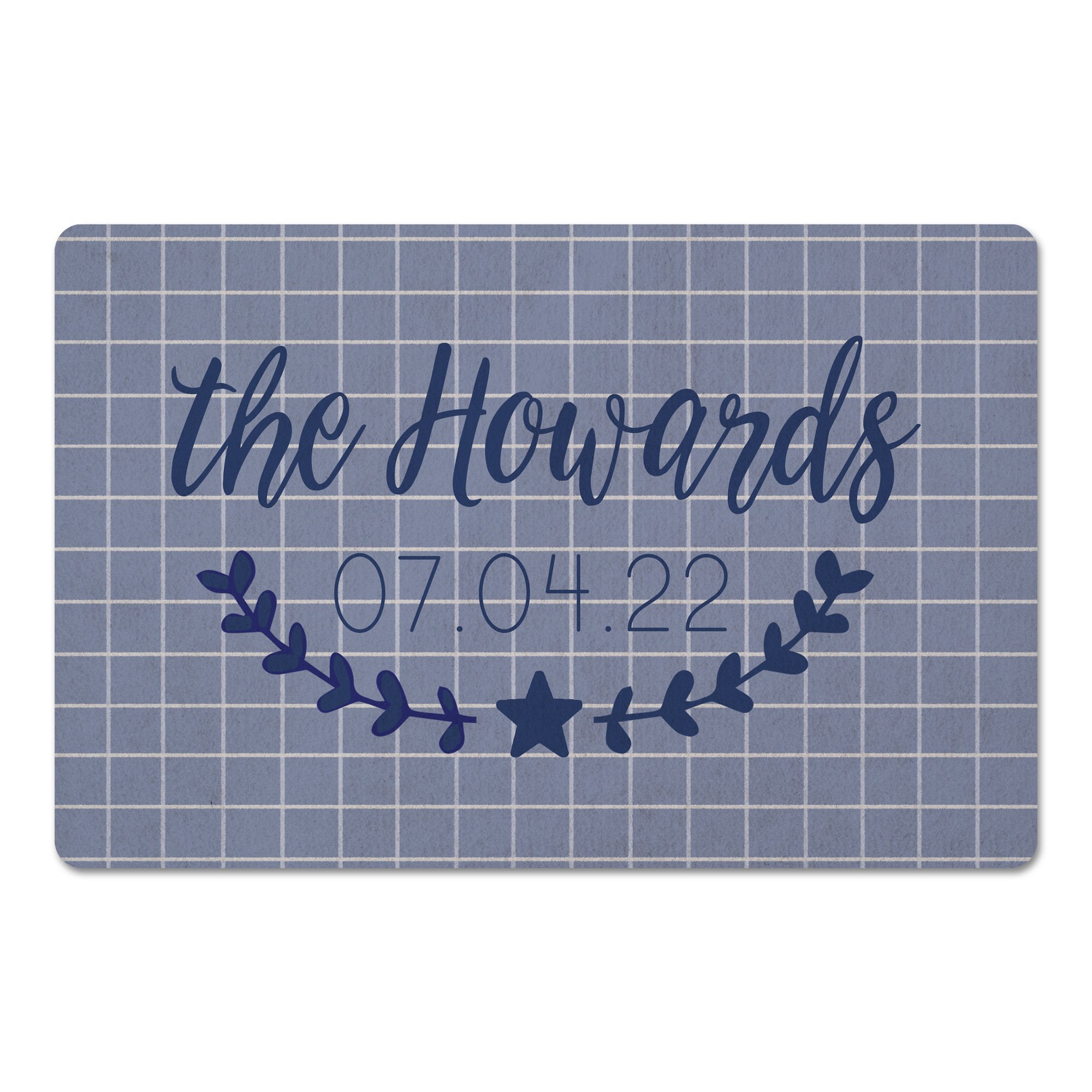 Personalized 27x18 Floor Mat
