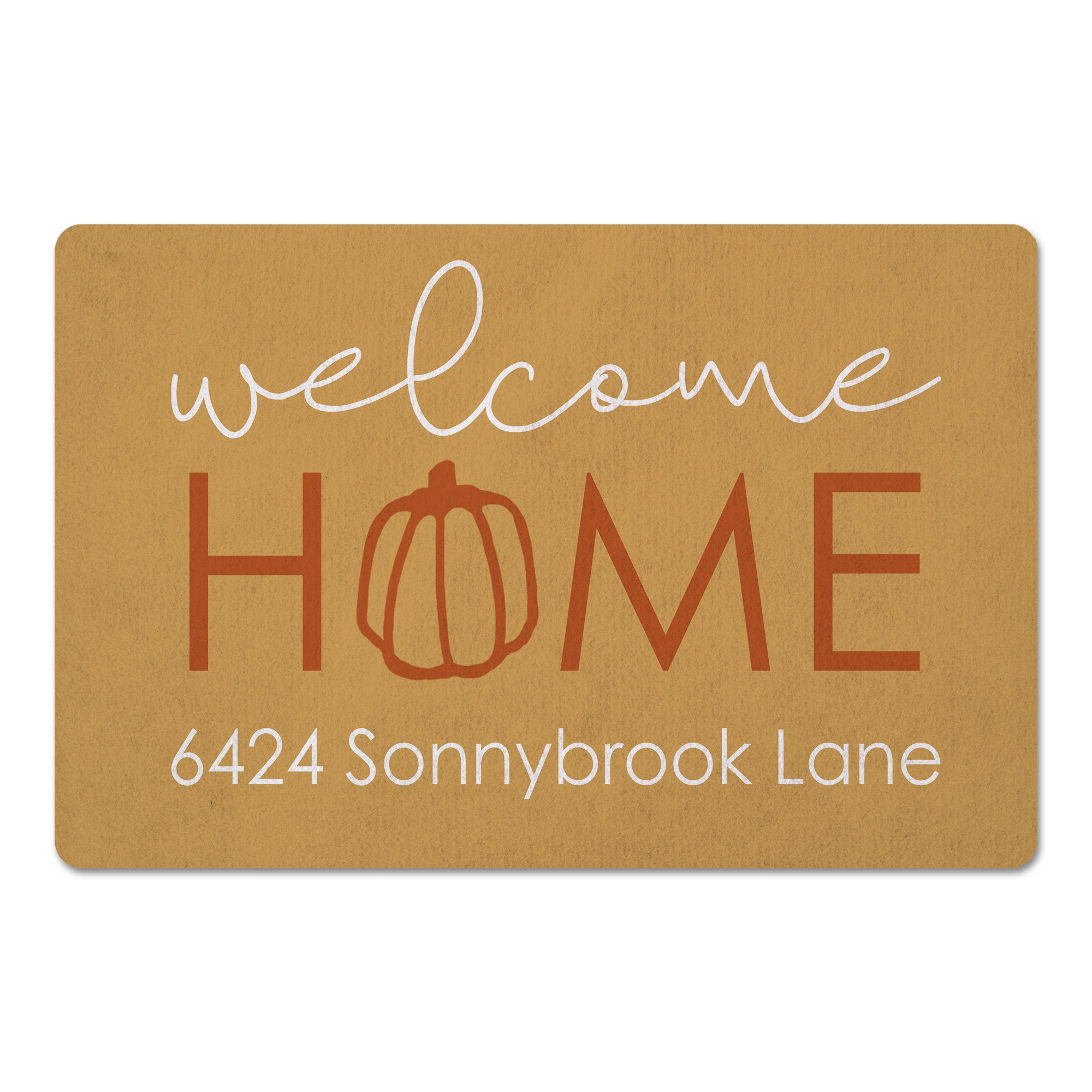 Welcome Home Personalized 27x18 Floor Mat