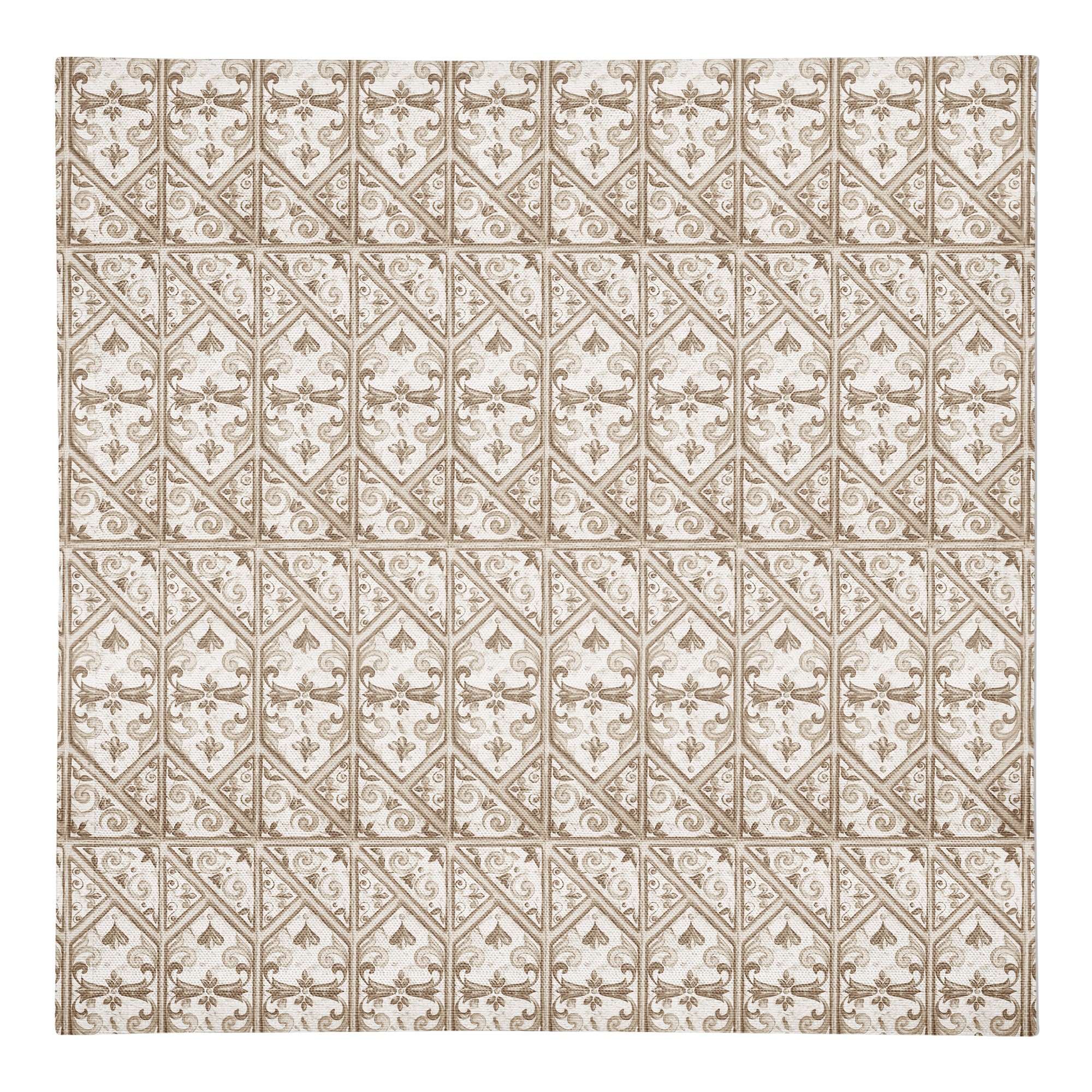 Regal Cream Pattern 10 x 10 Cotton Twill Napkin