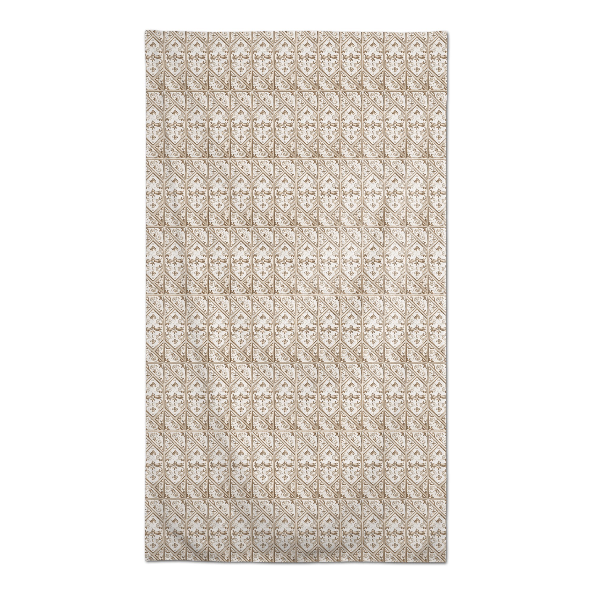 Regal Cream Pattern 58 x 102 Tablecloth