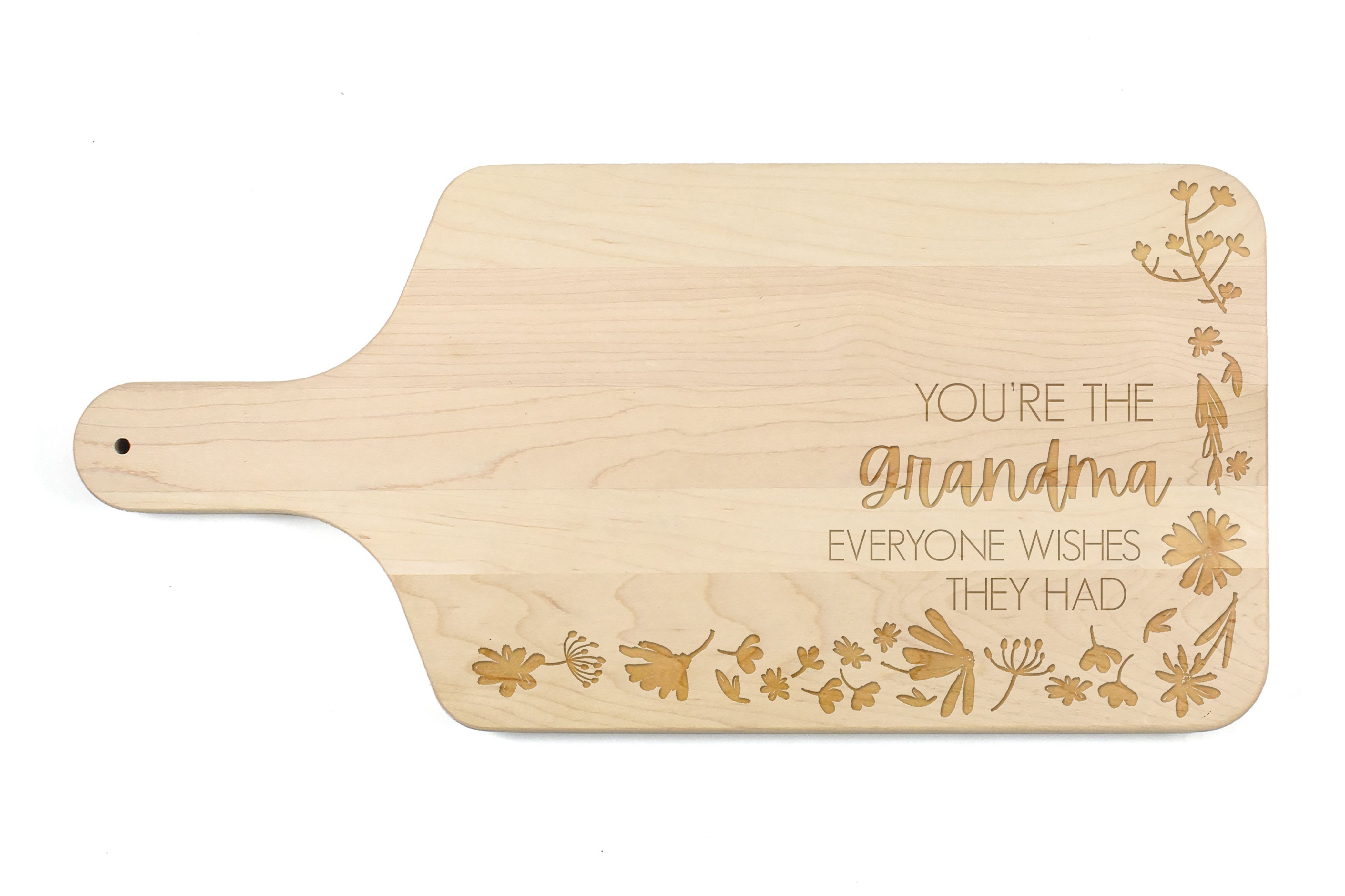 Everyone Wishes They Had You Personalized 17 x 8 Maple Paddle Cutting Board