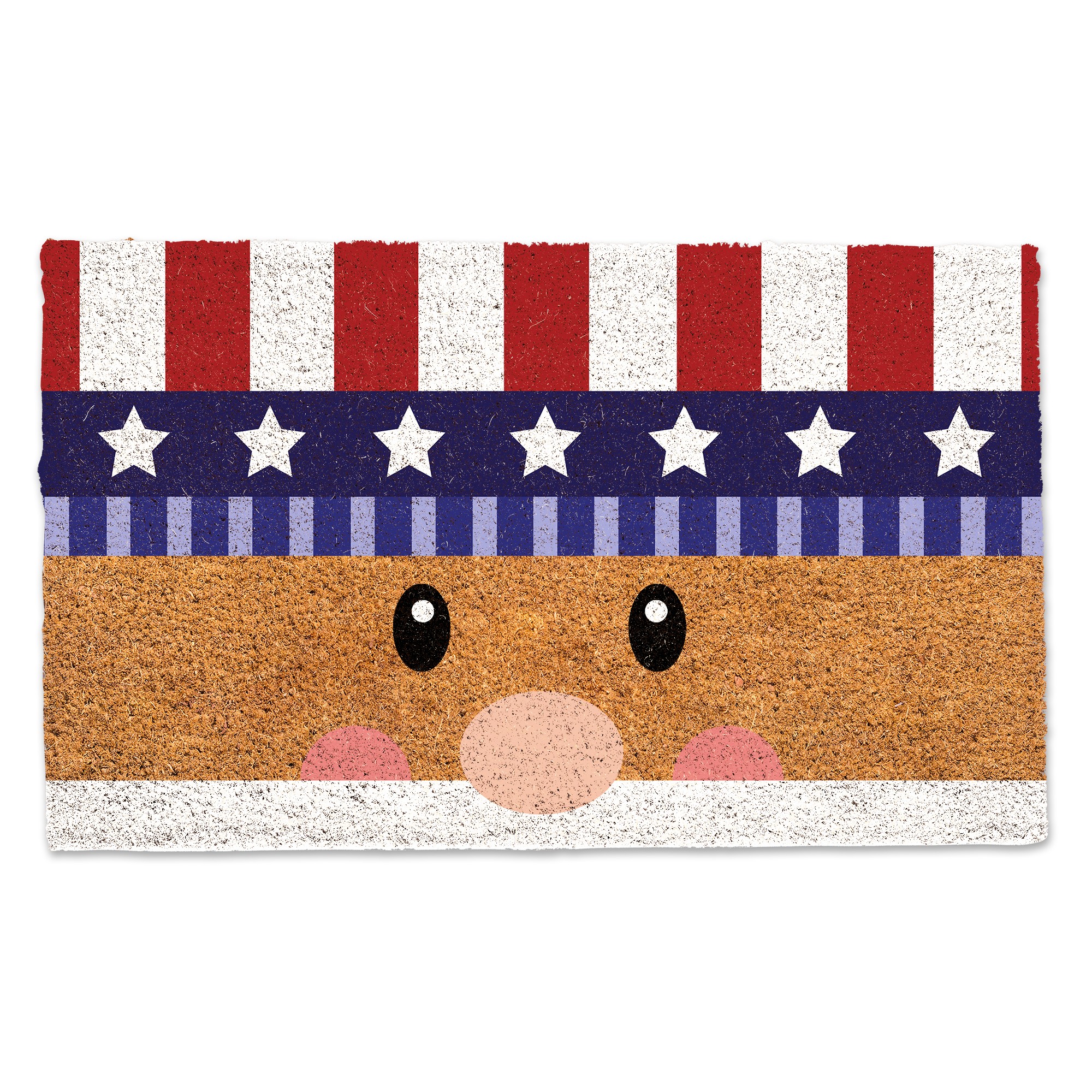 Uncle Sam Face 30 x 18 Door Mat