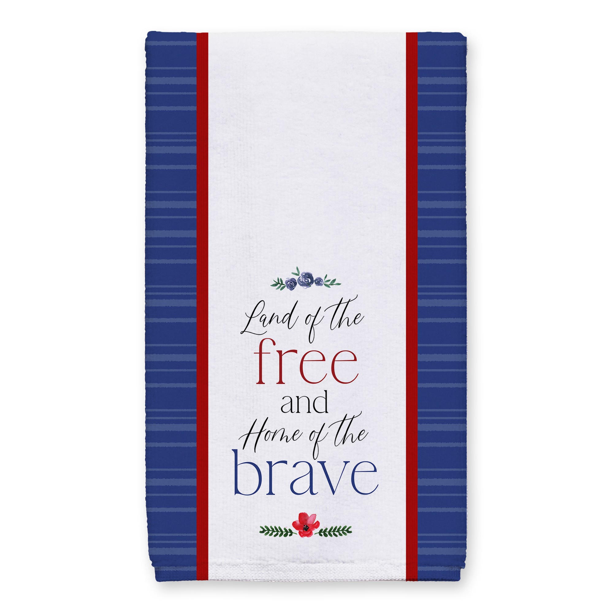 Land of the Free Home of the Brave 16 x 25 Towel