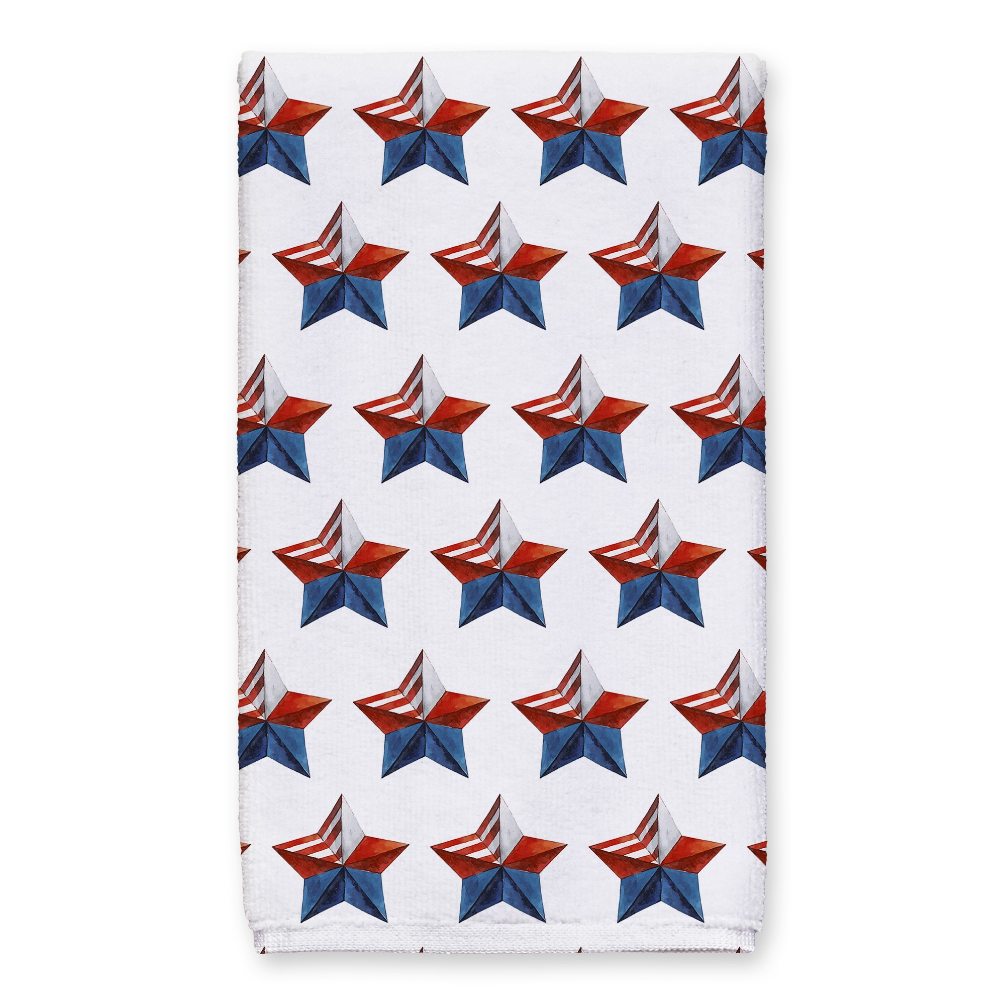 Patriotic Star Pattern 16 x 25 Towel