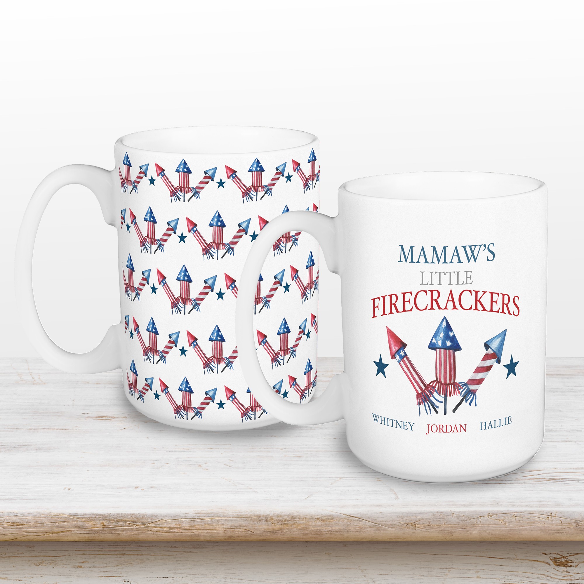 Little Firecrackers Personalized Drinkware Set