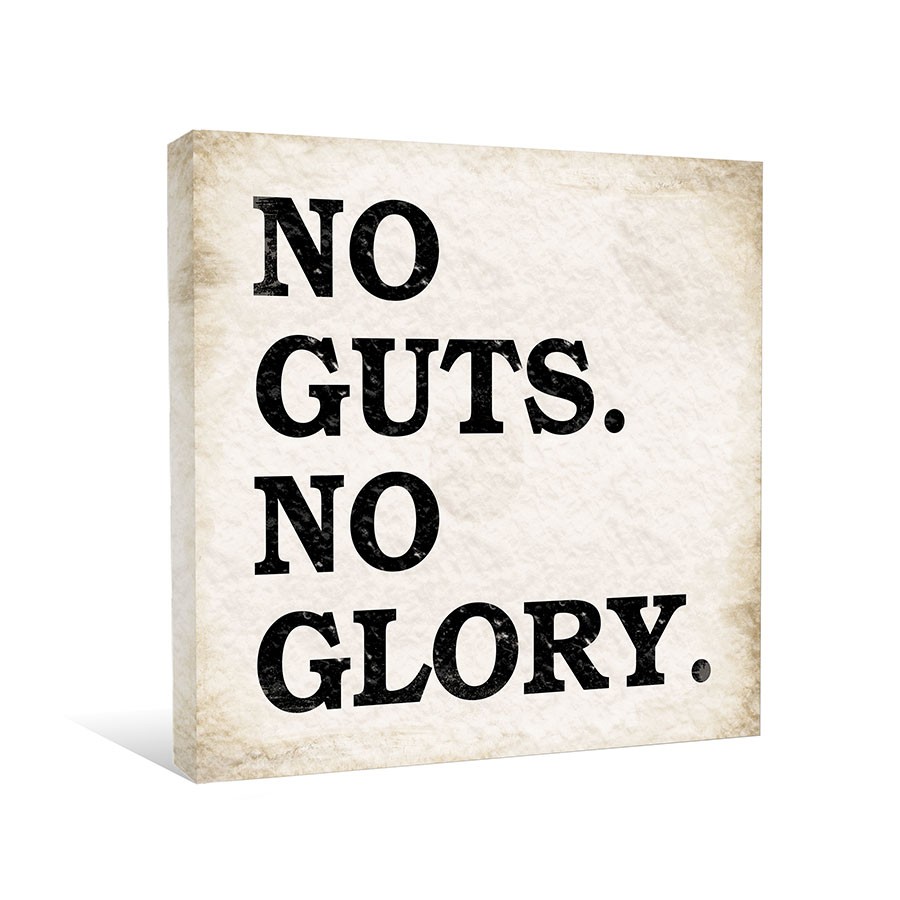 No Guts No Glory Canvas Wall Art