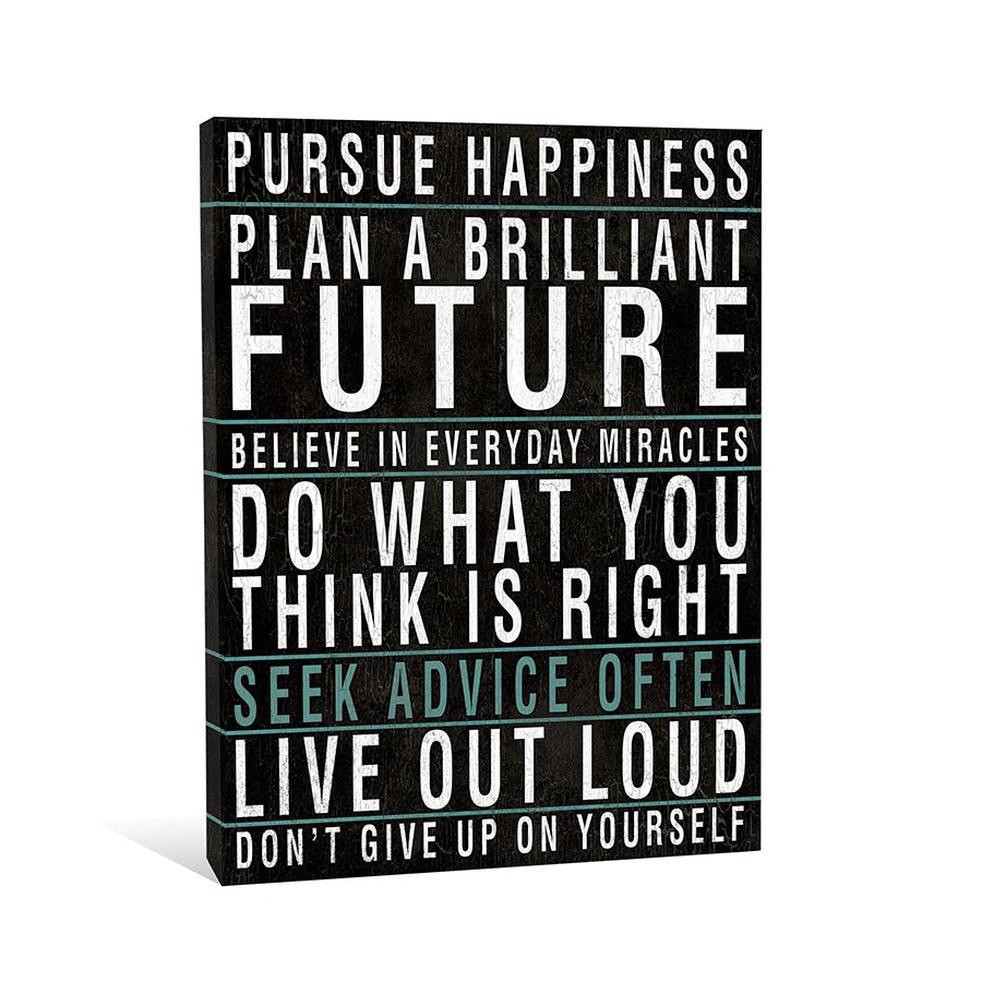 Seek And Pursue Canvas Wall Art