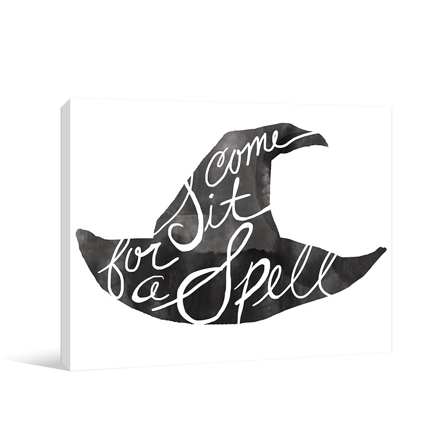 Come Sit For A Spell 14x11 Canvas Wall Art