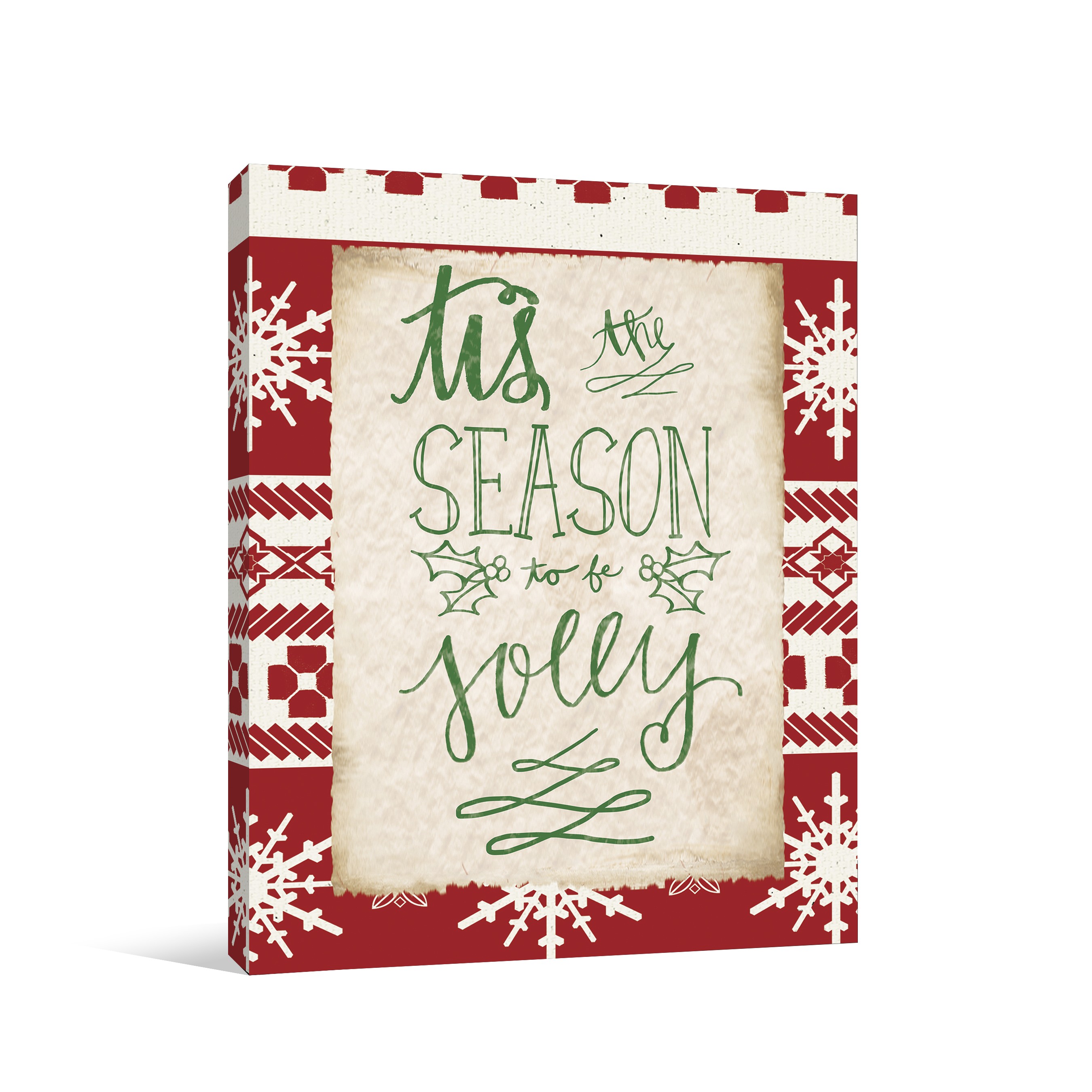 Sweater Season 11x14 Canvas Wall Art