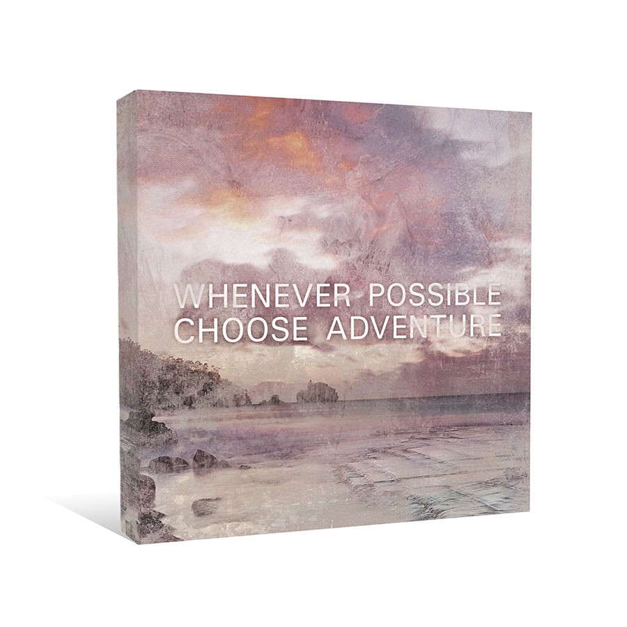 Choose Adventure Canvas Wall Art
