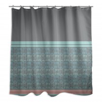 Bright And Mellow Pastel Boho Tribal 71x74 Shower Curtain