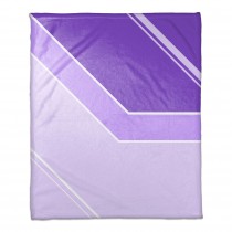 Purple Gradient 50x60 Throw Blanket