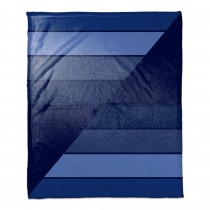 Navy Fanned out Colors 50x60 Throw Blanket
