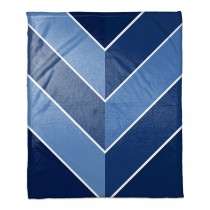 Alternating Blue 50x60 Throw Blanket