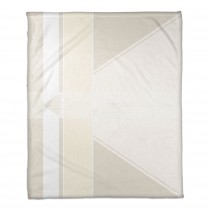 Ivory Multi Shade 50x60 Throw Blanket