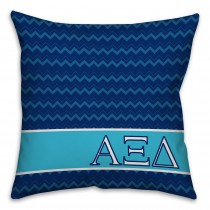 Alpha Xi Delta 16x16 Throw Pillow