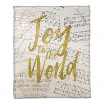 Joy To The World 50x60 Throw Blanket