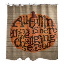 Autumn Is Here 71x74 Shower Curtain