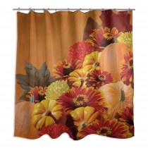 Autumn Harvest 71x74 Shower Curtain
