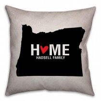 Oregon State Pride Spun Polyester Throw Pillow -18x18