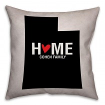 Utah State Pride Spun Polyester Throw Pillow - 16x16