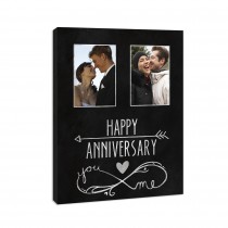 Anniversary You And Me 16x20 Canvas Wall Art