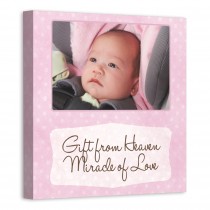 Loves Gift 12x12 Personalized Canvas Wall Art 