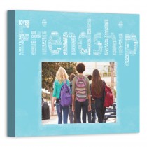 Friendship 10x8 Personalized Canvas Wall Art 