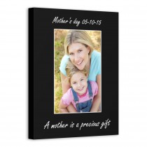 For You Mom 11x14 Personalized Canvas Wall Art