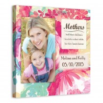 Loving Mother 16x16 Personalized Canvas Wall Art