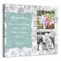 You're Everything 20x16 Personalized Canvas Wall Art
