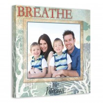 Breathe Reef 16x16 Personalized Canvas Wall Art