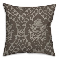 Ornate Tapestry Spun Polyester Throw Pillow