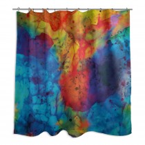 Watercolor Overture 71x74 Shower Curtain